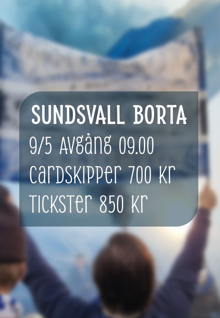 9/5 Sundsvall borta